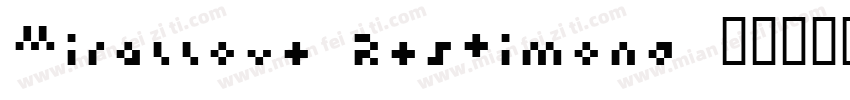 Mirallove Restimond字体转换
